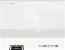 Tablet Screenshot of diverto.com
