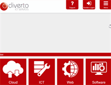 Tablet Screenshot of diverto.ch